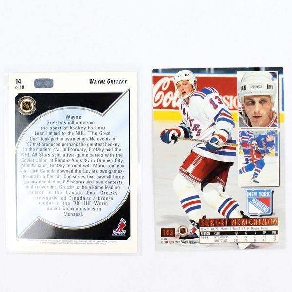 Lot of 16 Cards 1992-93 Upper Deck Hockey Heroes Insert #14 Wayne Gretzky