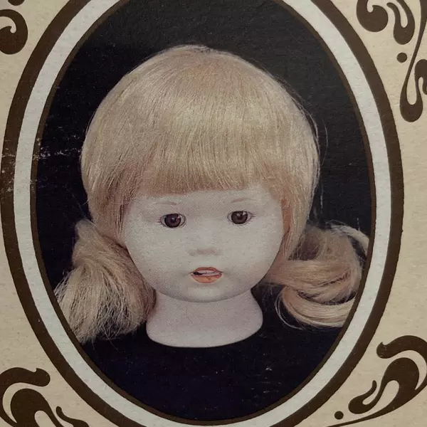 Vintage Western Trimming Westrim Crafts Porcelain Doll Set Without Wig