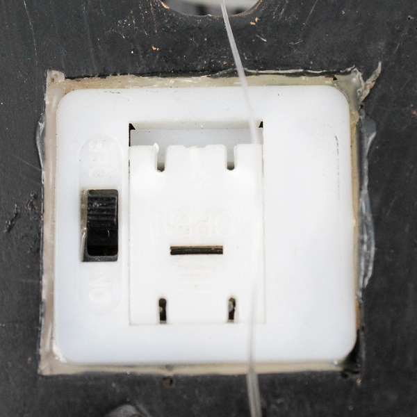 Debi Lilly Design Lighted Battery Operated Mosaic Butterfly Decoration