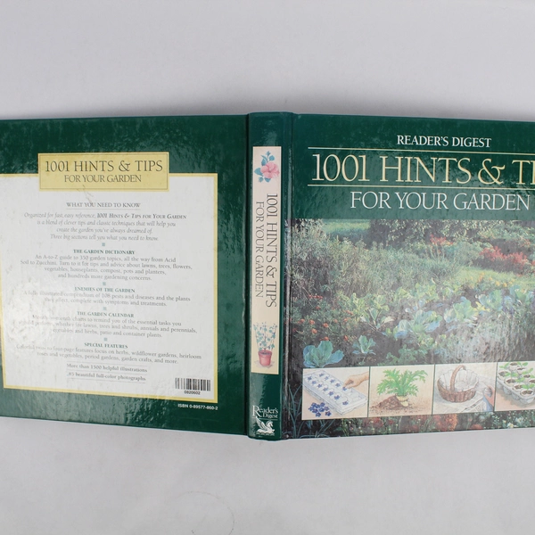1001 Hints and Tips for Your Garden 1998 Reader's Digest Hardcover