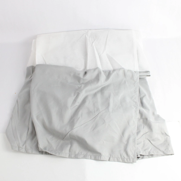 Martha Stewart Gray Queen Size Bed Skirt 16" Drop Home Decor