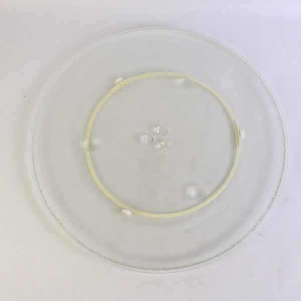 16.5 inch Microwave Glass Turntable Plate Tray 420 4MO And Support Ring