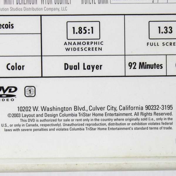 Daddy Day Care DVD 2003 Special Edition Revolutions Studios