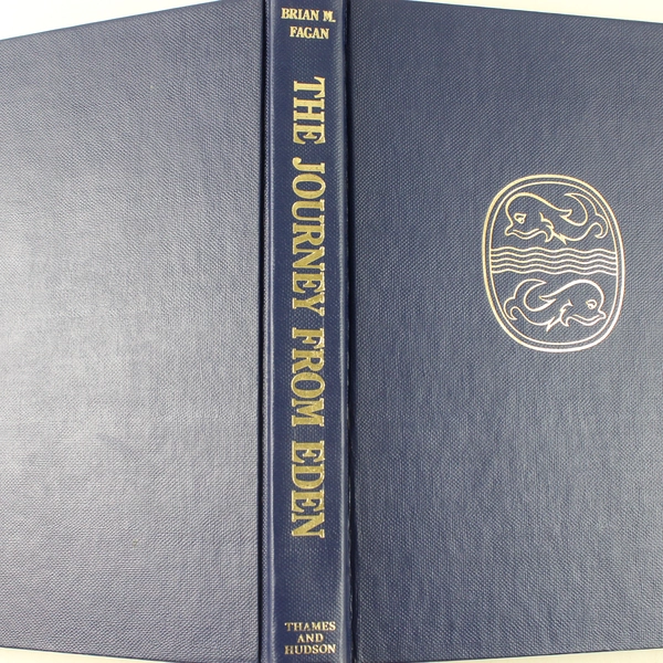 The Journey from Eden by Brian M. Fagan 1990 Hardcover - Good Condition