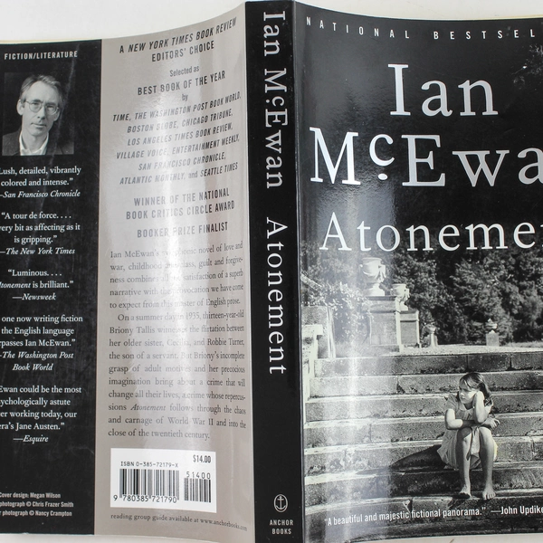 Atonement by Ian McEwan 2003 Paperback - National Bestseller, Pre-owned