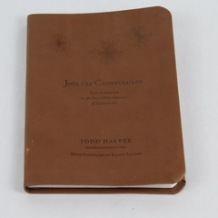 Join the Conversation Incredible Journey of Generosity Todd Harper 2016 Leather