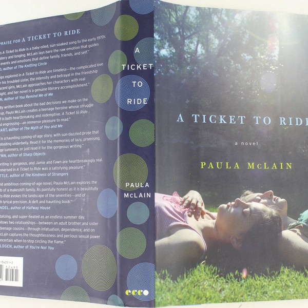 Ticket to Ride by Paula McLain 2008 Hardcover - Good Condition, Minor Wear