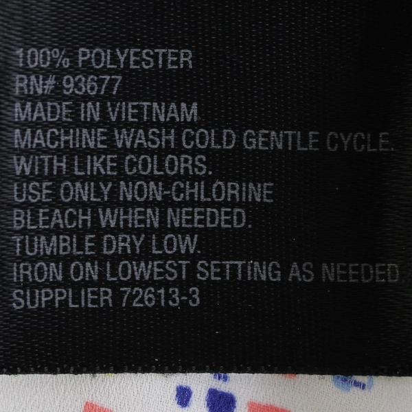 Worthington Multicolor Short-Sleeved Blouse Women's Petite Large