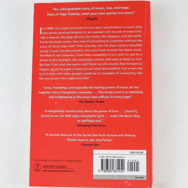 The Music Shop by Rachel Joyce 2018 Paperback - Good Condition, Must Read!