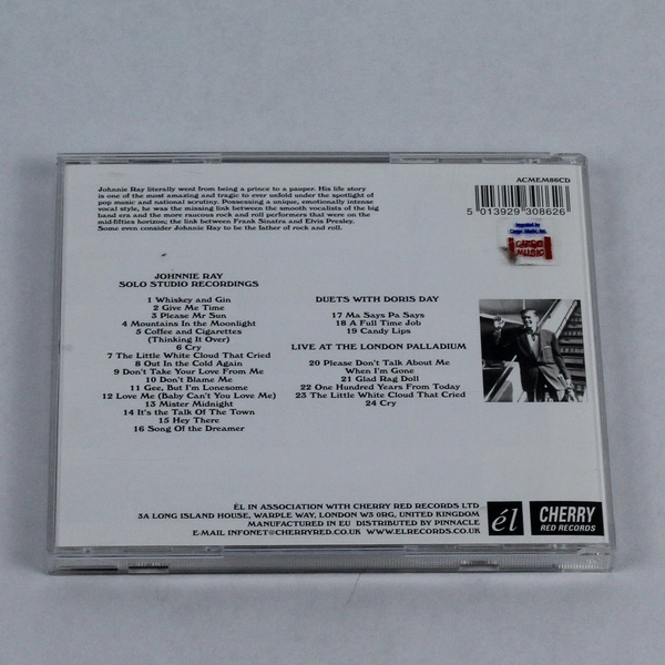 Johnnie Ray "Love Me" CD - Cherry Red Records, Pre-owned, Case Cracks