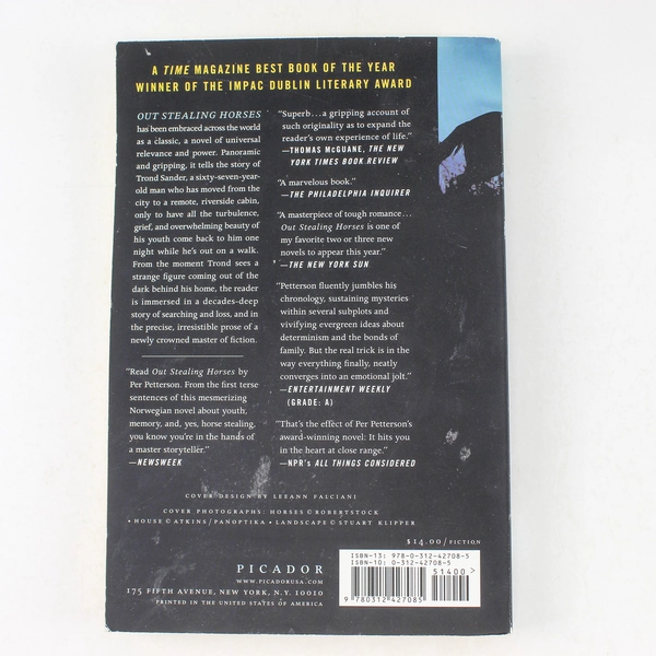Out Stealing Horses by Per Petterson 2003 Paperback - Good Condition