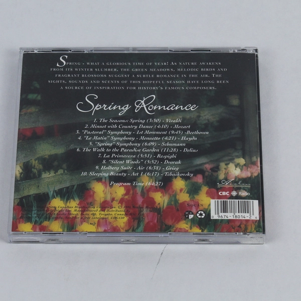 Spring Romance Classical Music CD 1996 Avalon Music - Pre-Owned, Case Crack