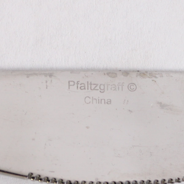 Modern Hollow Dinner Knife Pfaltzgraff SONYA 18/8 Stainless China 9"