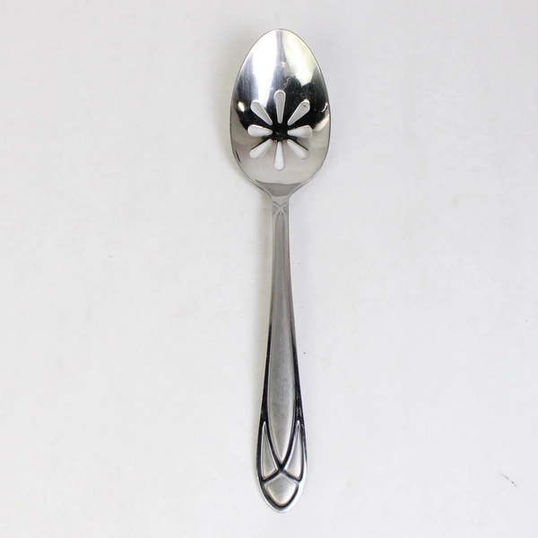 Pfaltzgraff Mirage Frost Pierced Serving Tablespoon Stainless