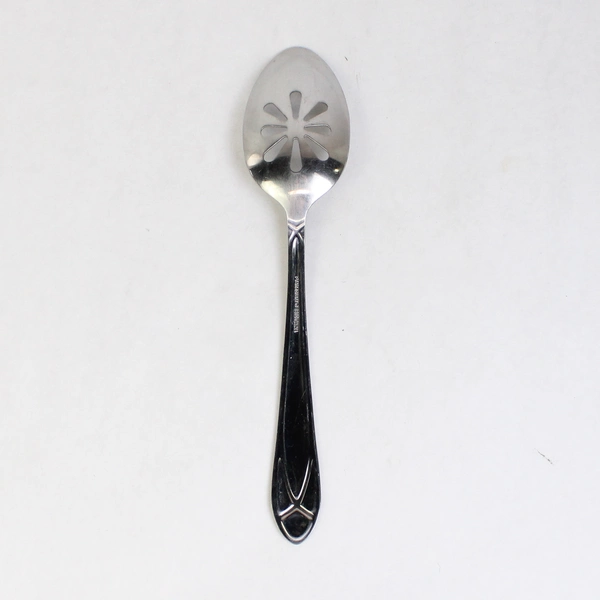 Pfaltzgraff Mirage Frost Pierced Serving Tablespoon Stainless