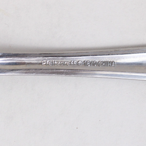 Pfaltzgraff Mirage Frost Pierced Serving Tablespoon Stainless