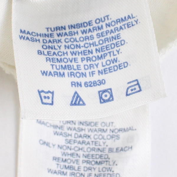 Lot of 2 Lands' End T-Shirts in Black and White Women's Medium 10-12 Flawed