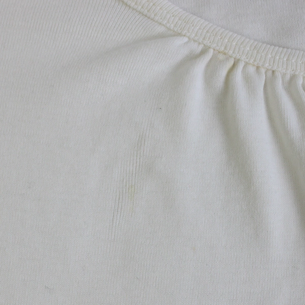 Lot of 2 Lands' End T-Shirts in Black and White Women's Medium 10-12 Flawed