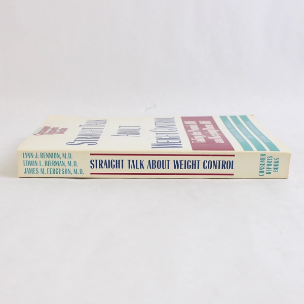 Straight Talk About Weight Control Consumer Reports 1991 Paperback