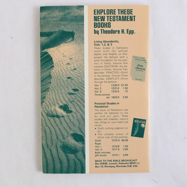 Moses Vol III Great Leader and Lawgiver by Theodore H Epp 1976