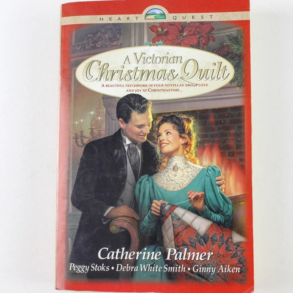 A Victorian Christmas Quilt by Catherine Palmer 1998 Paperback - Good Condition