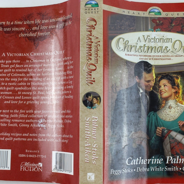 A Victorian Christmas Quilt by Catherine Palmer 1998 Paperback - Good Condition