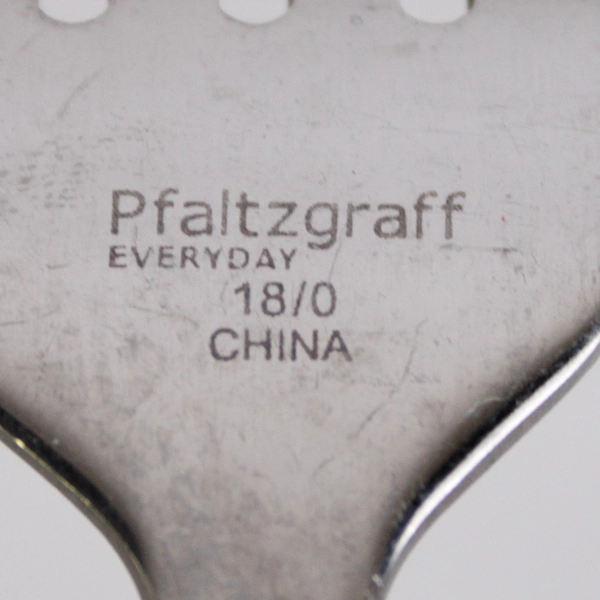 Set of 4 Pfaltzgraff Dinner Forks Mirage Frost Stainless