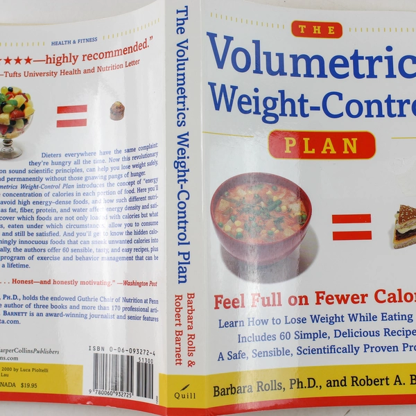 Volumetrics Weight-Control Plan by Barbara Rolls - Good Condition Paperback