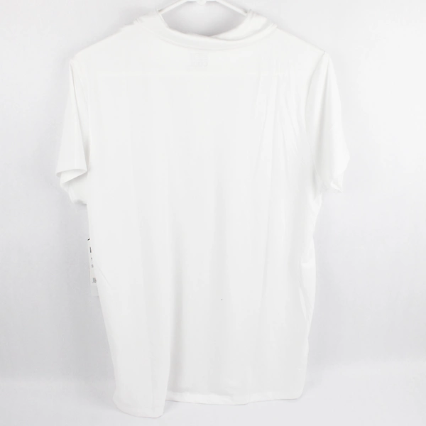 32 Degrees Cool Women's Large Polo Shirt White NWT