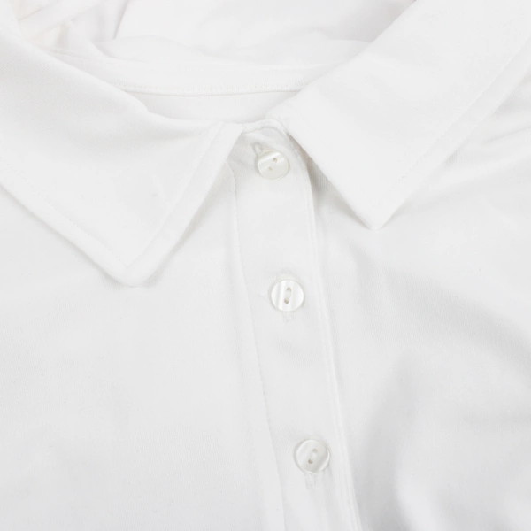 32 Degrees Cool Women's Large Polo Shirt White NWT