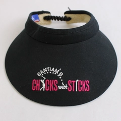 Vintage Imperial Sports Women's Santiam's Chicks With Sticks Golf Visor One Size