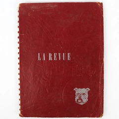 Vintage Willamina Union High School 1942 La Revue Yearbook Soft Cover 