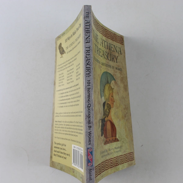 Athena Treasury: 101 Inspiring Quotations by Women, 1993 PB, Good Condition