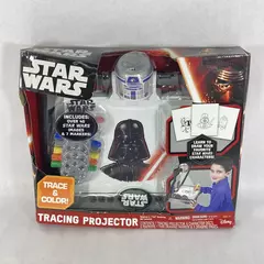 2015 Tara Toy Star Wars Tracing Projector Set Vader R2D2