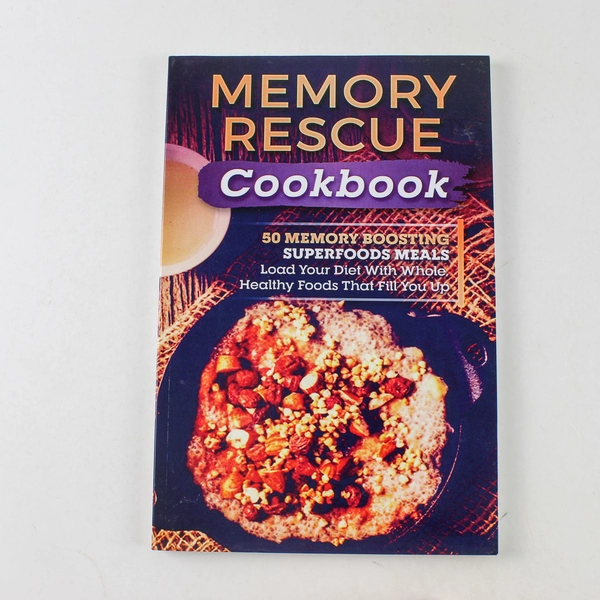 Memory Rescue Cookbook by Peter Grimstad 2017 - Brain Health Recipes