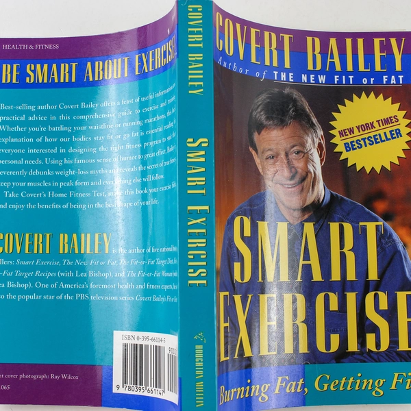 Smart Exercise by Covert Bailey 1994 Paperback - Fat Burning Fitness Guide