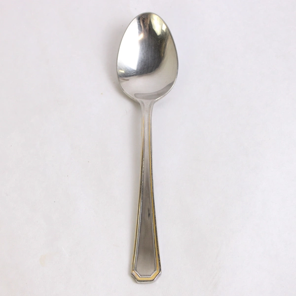 Lot of 5 Towle Place Oval Spoon Beacon Hill Brushed 18/8 Stainless Steel 7 in