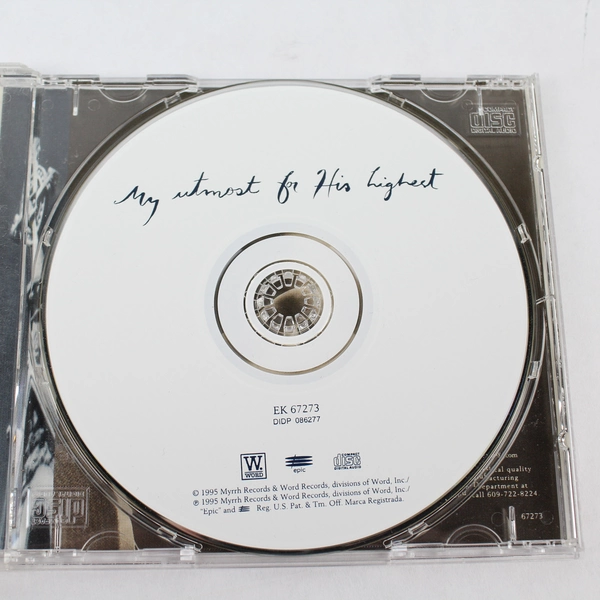 My Utmost for His Highest Various Artists CD 1995 Christian Gospel Music
