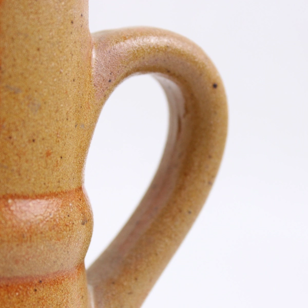 Pair of Vintage Sandstone Taper Candlesticks