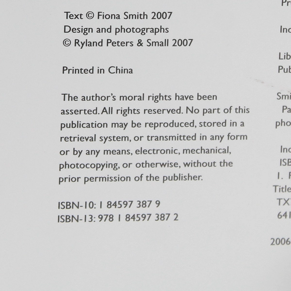 Pates and Terrines by Fiona Smith 2007 Hardcover