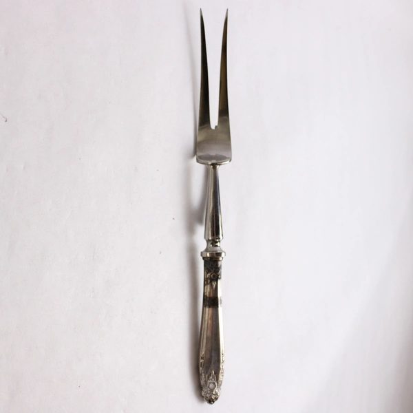 Vintage Silverplate Sharpener Rods and Carving Fork