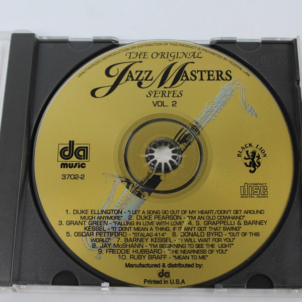 The Original Jazz Masters Series Volume 2 CD Various Artists - Good Condition