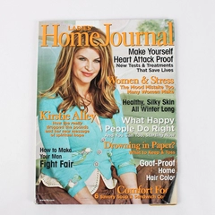 Ladies' Home Journal February 2006 Featuring Kirstie Alley