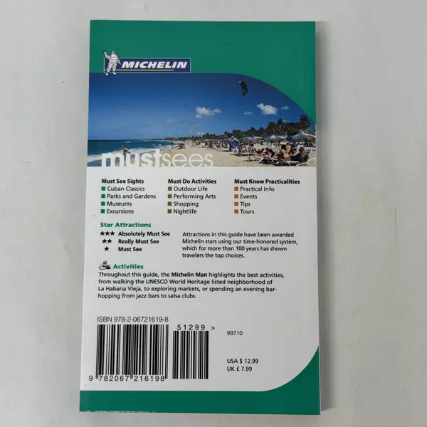 Michelin Must Sees: Havana by Michelin 2016 Paperback