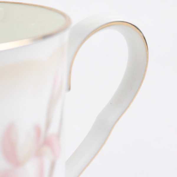 2 PC Set Noritake Ireland Sonata 3360 Ceramic Cup and Saucer