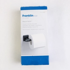 Liberty Hardware Maxted Toilet Paper Holder Metal MAX51-MB-R