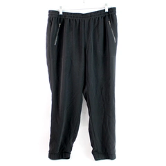 J. Crew Women's Size 14 Black Pull-On Tapered Leg Pants - Good Condition