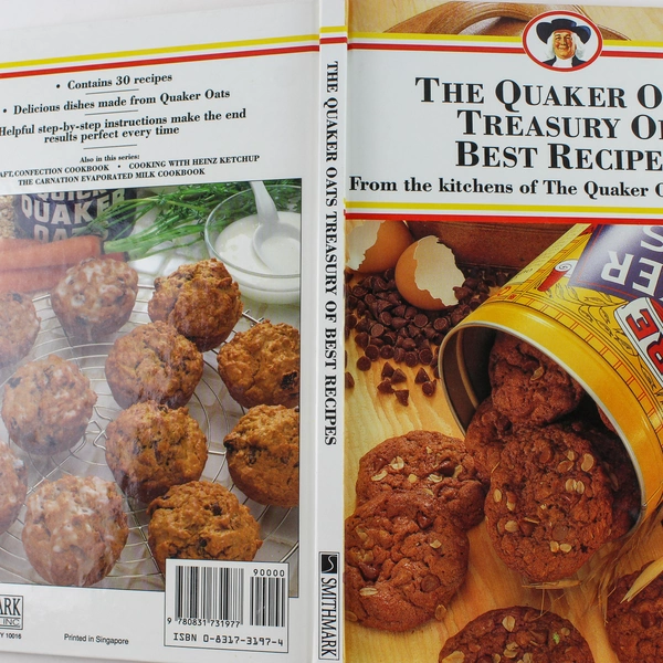 The Quaker Oats Treasury of Best Recipes Smithmark Publishing 1992 Hardcover
