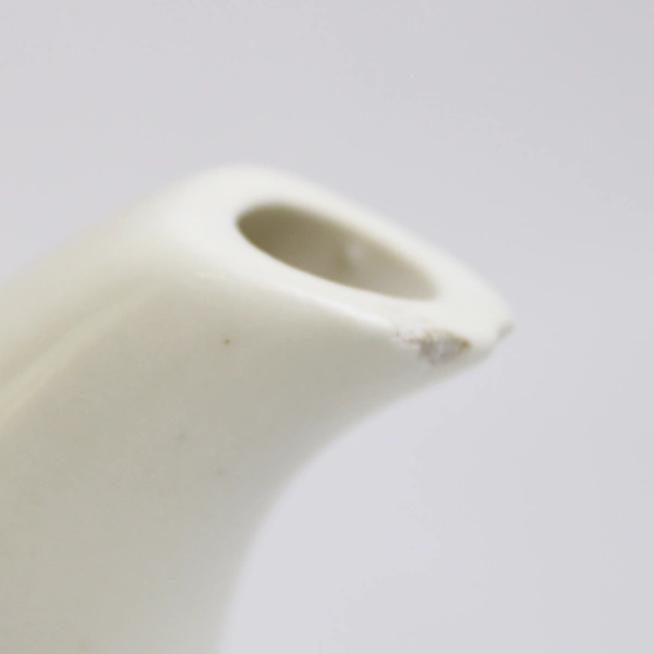 Vintage White Ceramic Teapot