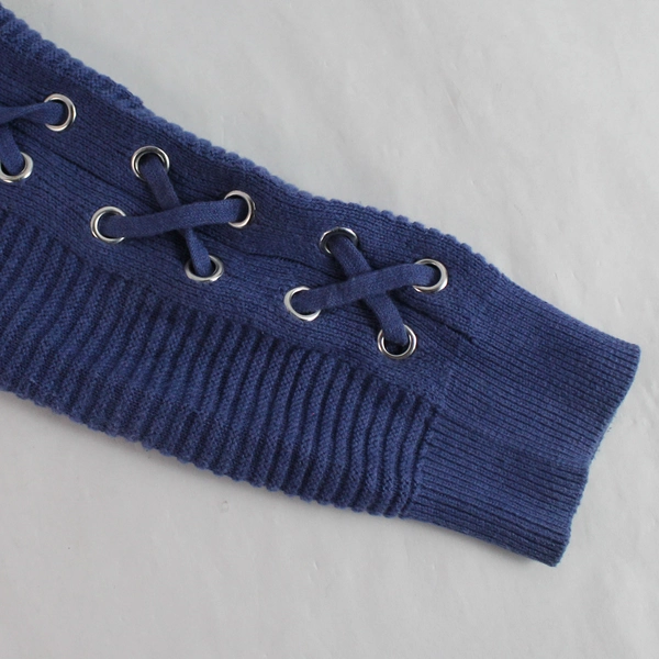 Westport Blue Cotton Blend Knit Sweater Women's L, Good Condition, Stylish!